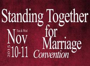 Standing Together for Marriage